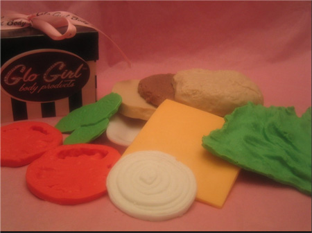 Bath Burger 9 Pcs