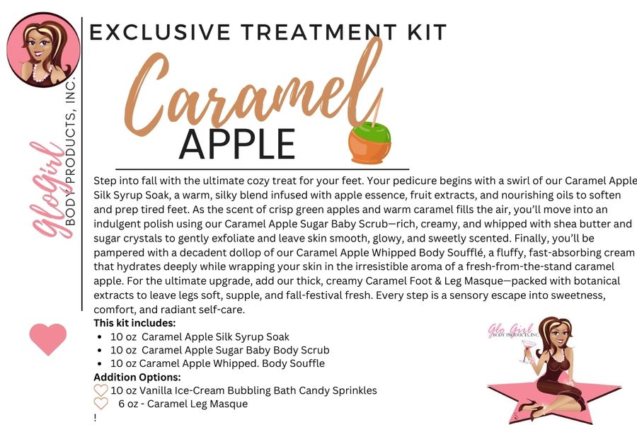 Caramel Apple Treatment Kit - 3 STEP (options for extra steps)