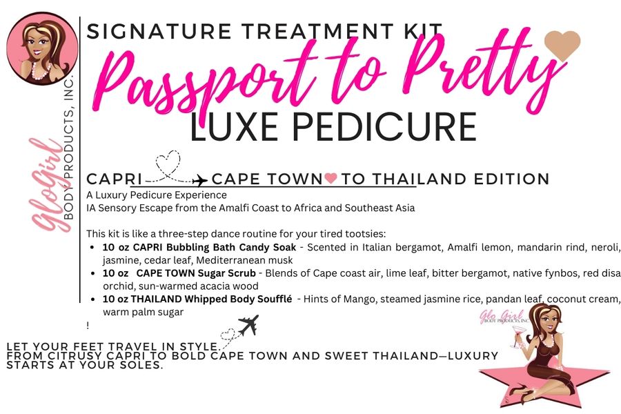 Passport to Pretty Capri to Cape Town & Thailand - Exclusive Signature Kit