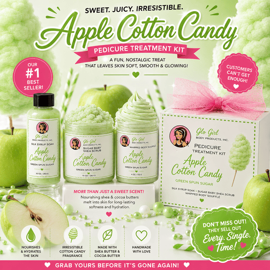 Green Apple Cotton Candy - Treatment kit (3-Step)