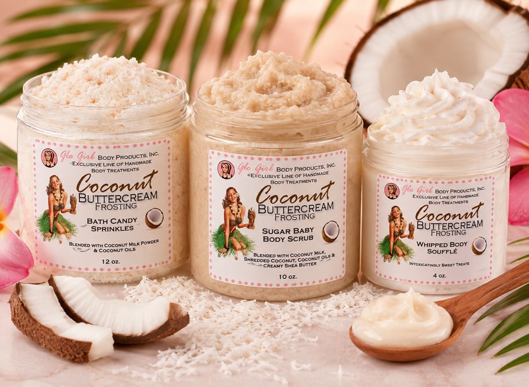 Coconut Cupcake Buttercream Frosting - Treatment Kit