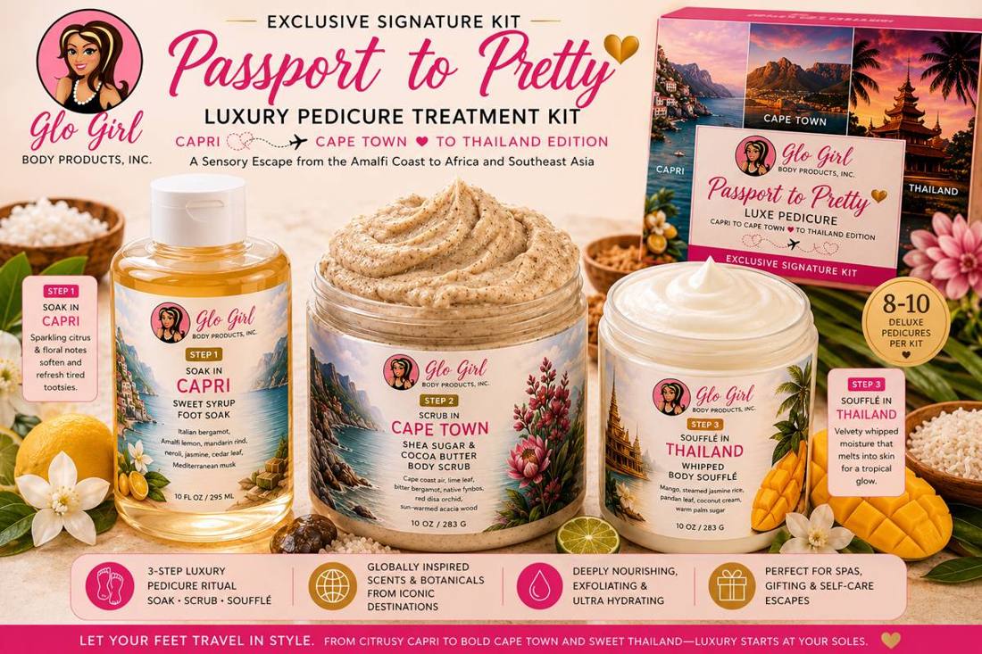 Passport to Pretty Capri Cape Town Thailand - Exclusive Signature Kit