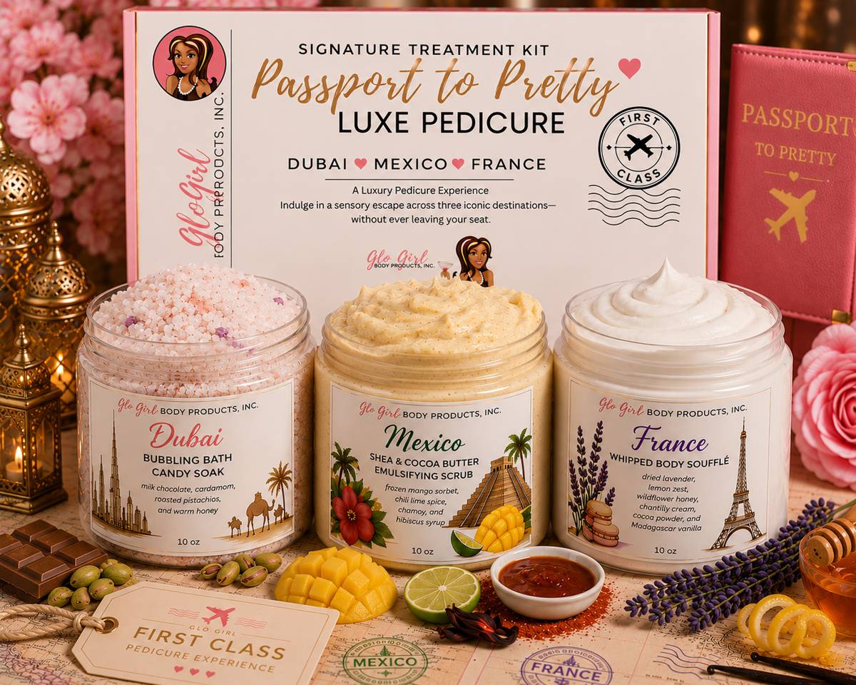 Passport to Pretty DUBAIMEXICOFRANCE - Exclusive Signature Luxe Treatment Kit