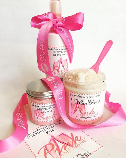 Pink Champagne Cupcake Treatment Kit  - 4 step