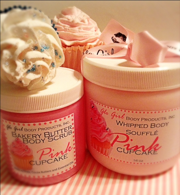 Pink Cupcake Duo Set