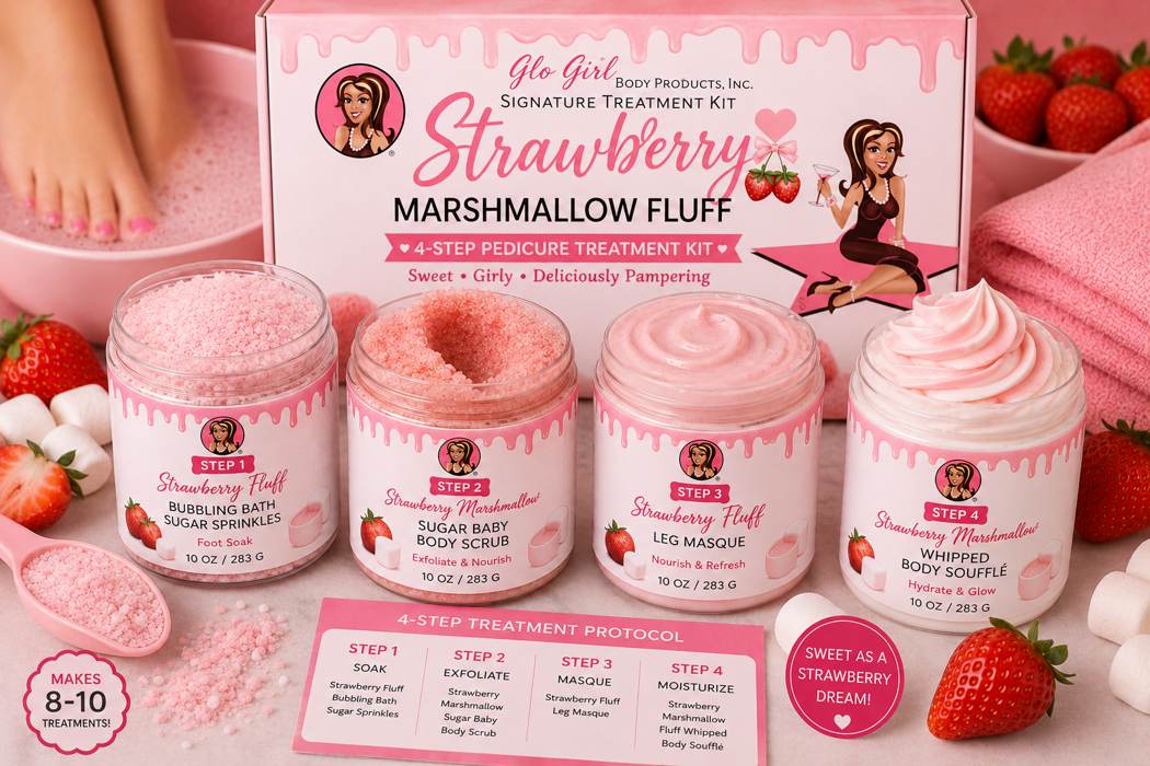 Strawberry Marshmallow Fluff - 4 STEP - Signature Treatment Kit