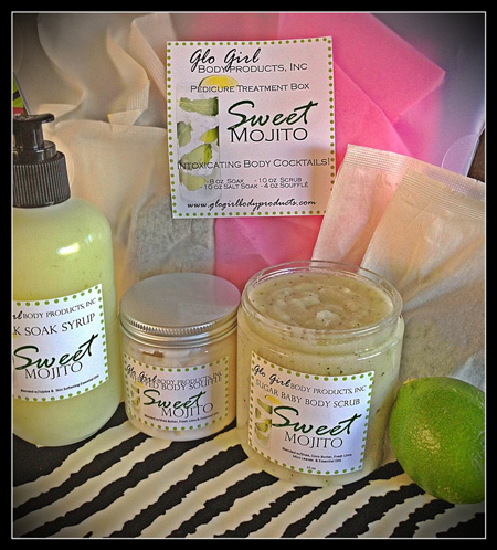 Sweet Mojito Pedicure Treatment