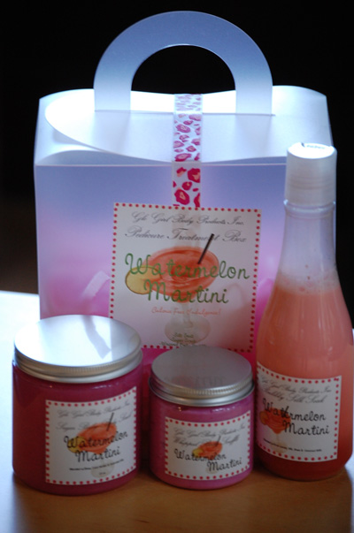 Watermelon Martini Pedicure