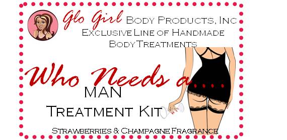 Who needs a Man?  (Strawberries & Champagne Kit) 4 - Steps