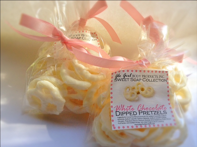 Chocolate Covered Pretzel Soap 9 pcs